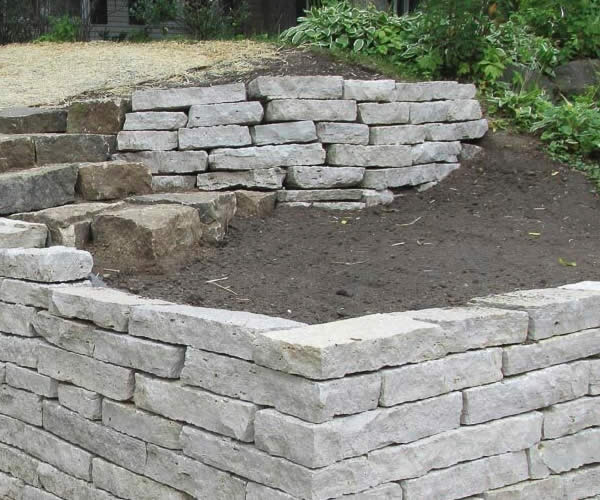 Erosion Control and Retaining Wall Construction Waukesha/Milwaukee WI Terry's Excavating and Grading Services Waukesha/Milwaukee