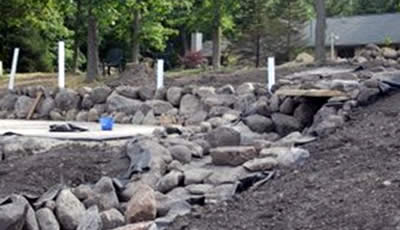 Erosion Control | Retaining Walls Services, WI