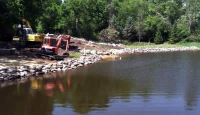 Retention Ponds | Drainage Ditches and Waterproofing Services, WI